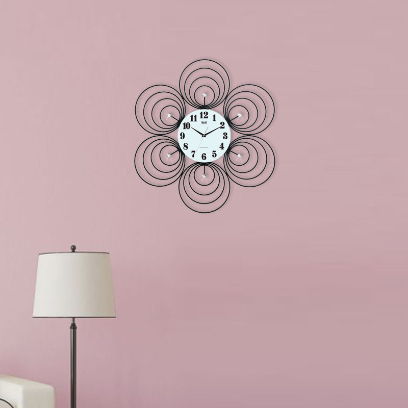Wall Clock – Designer Clock – DS-277 – Black