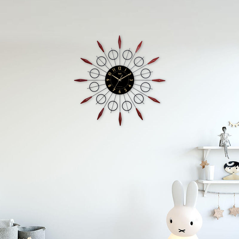 Wall Clock – Designer Clock – DS-377 – Black