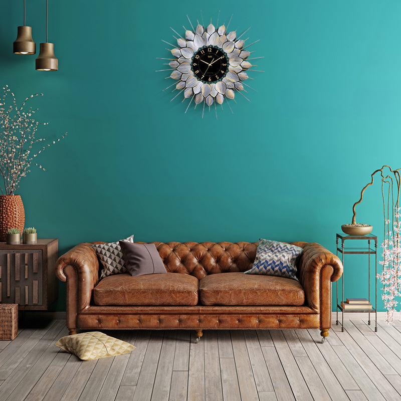 Wall Clock – Designer Clock – DS-457 golden