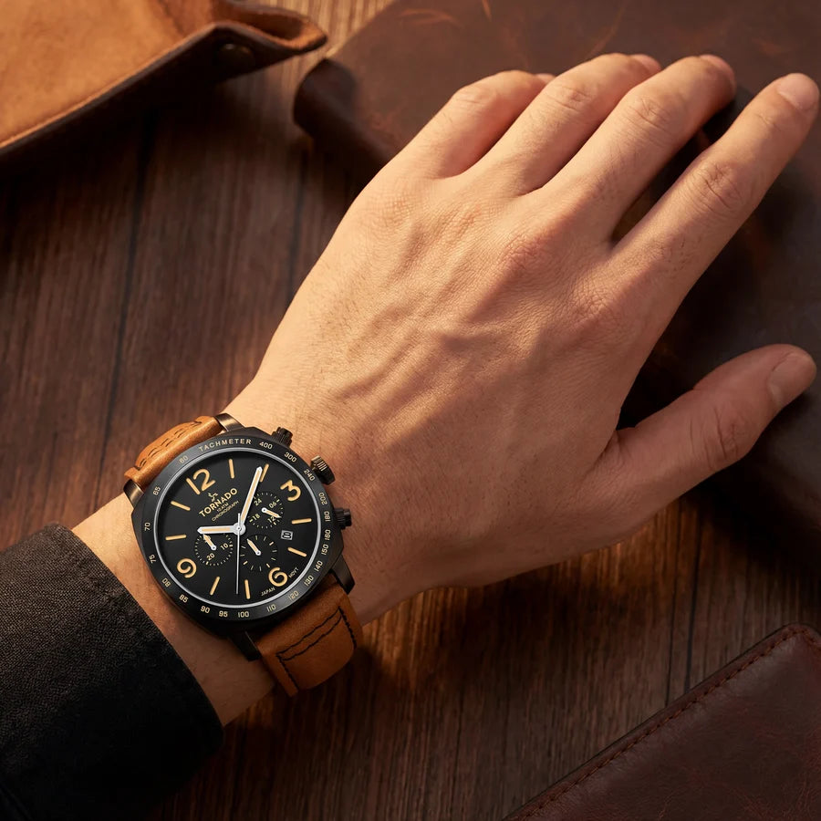 LUMINA CHRONOSPHERE Chronograph Brown Black
