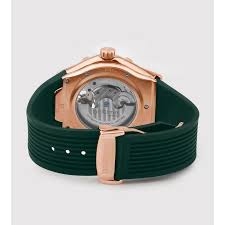Britime - Men Automatic Green Dial Analog Silicone Watch 777-P31412