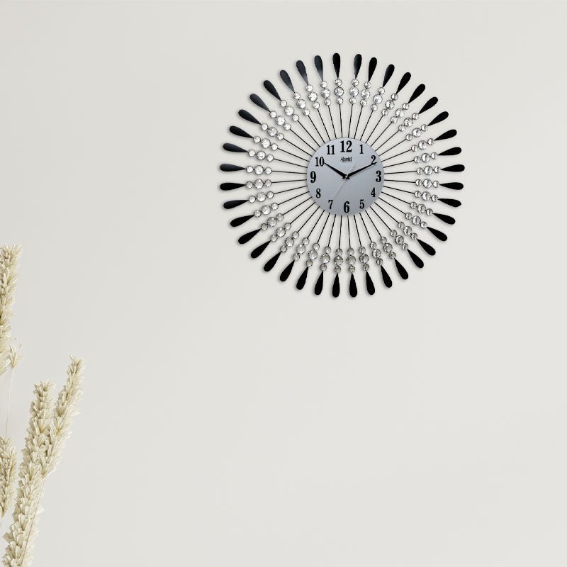 Decorative Diamond Clock – DS-067 Black