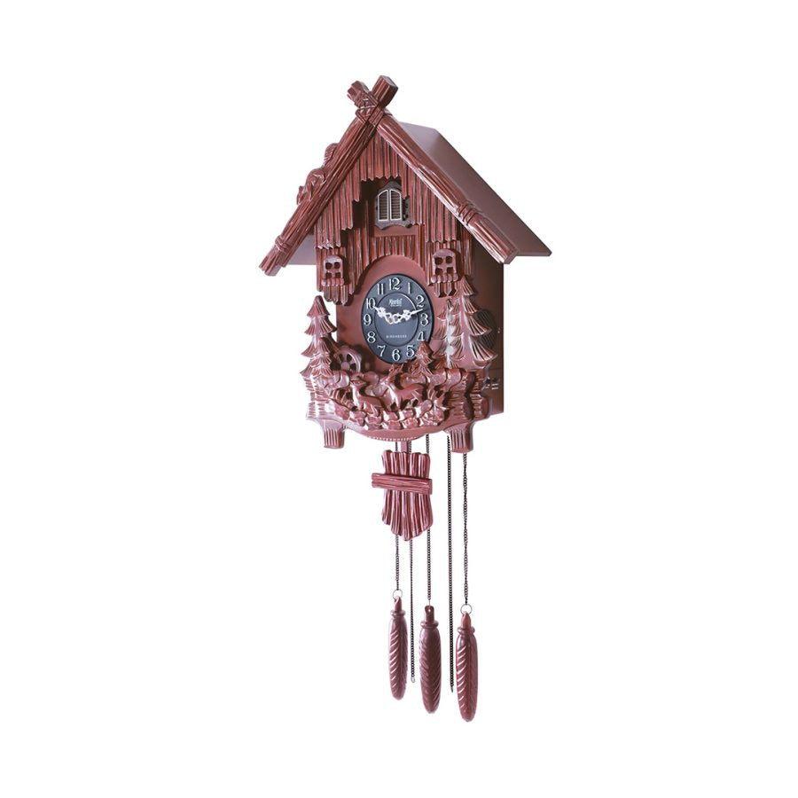 Hand Crafted Cuckoo ClockCuckoo 047 Brown