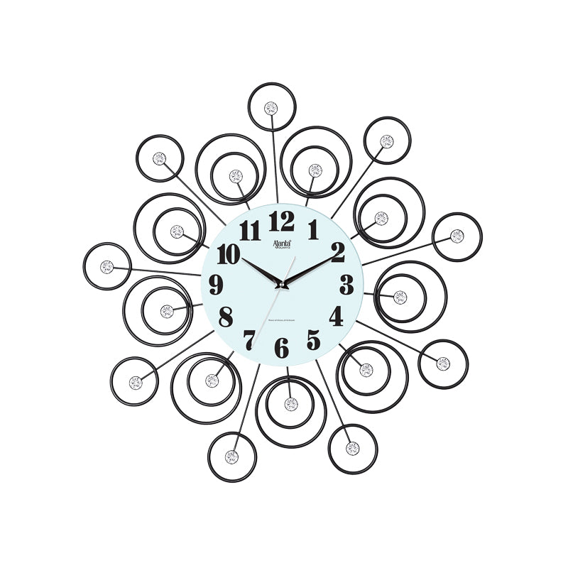 Wall Clock – Designer Clock – DS-257 – Black