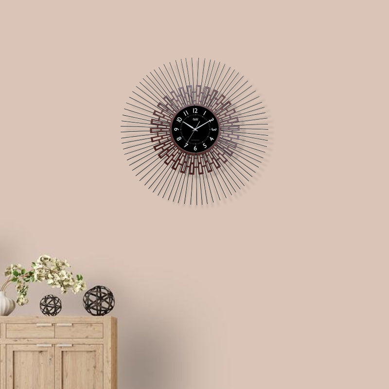 Wall Clock – Designer Clock – DS-417 – Black
