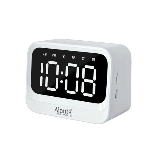Wall Clock – Digital Clock – Digital Alarm Clock – DA-160- White