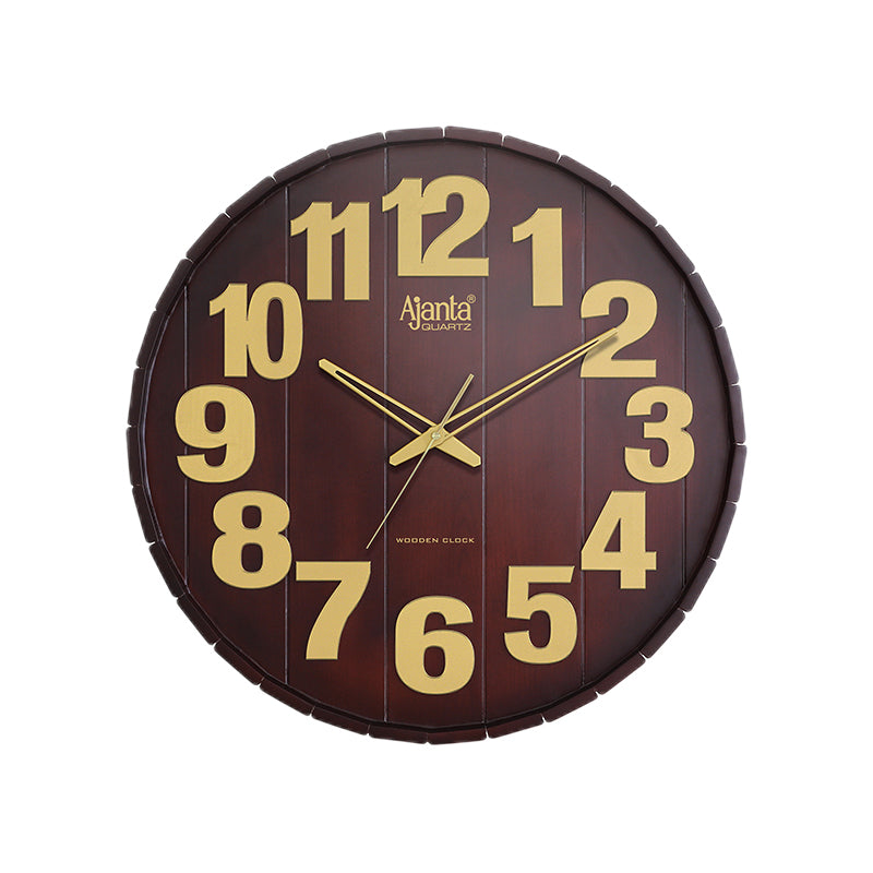 Wall Clock – Designer Clock – DS-447 – Brown