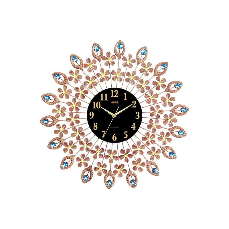 Wall Clock – Designer Clock – DS-467 – golden