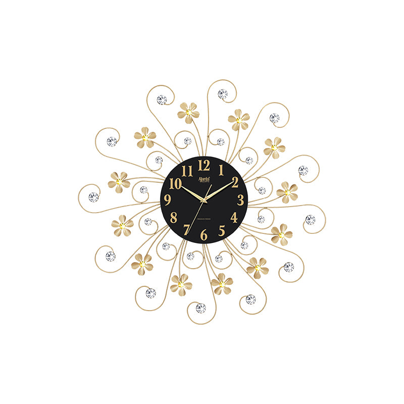 Wall Clock – Designer Clock – DS-477 – golden