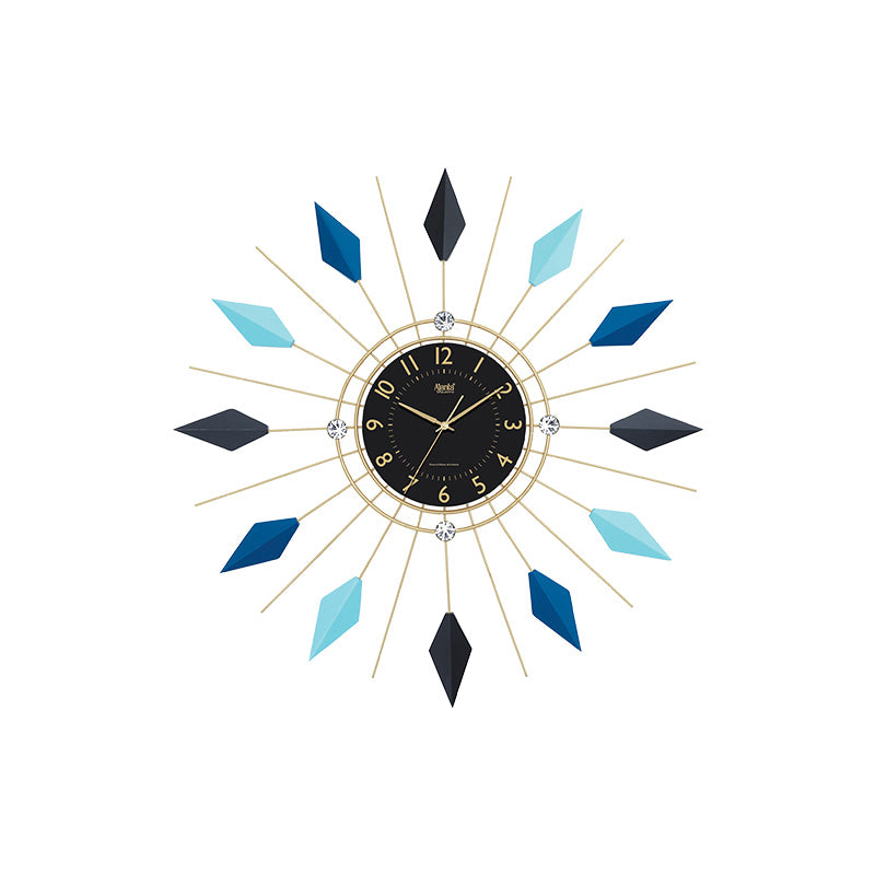 Wall Clock – Designer Clock – DS-487 – golden