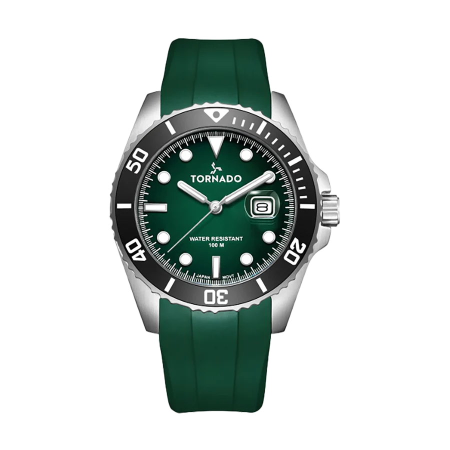 LUMINA Analog Silver Green