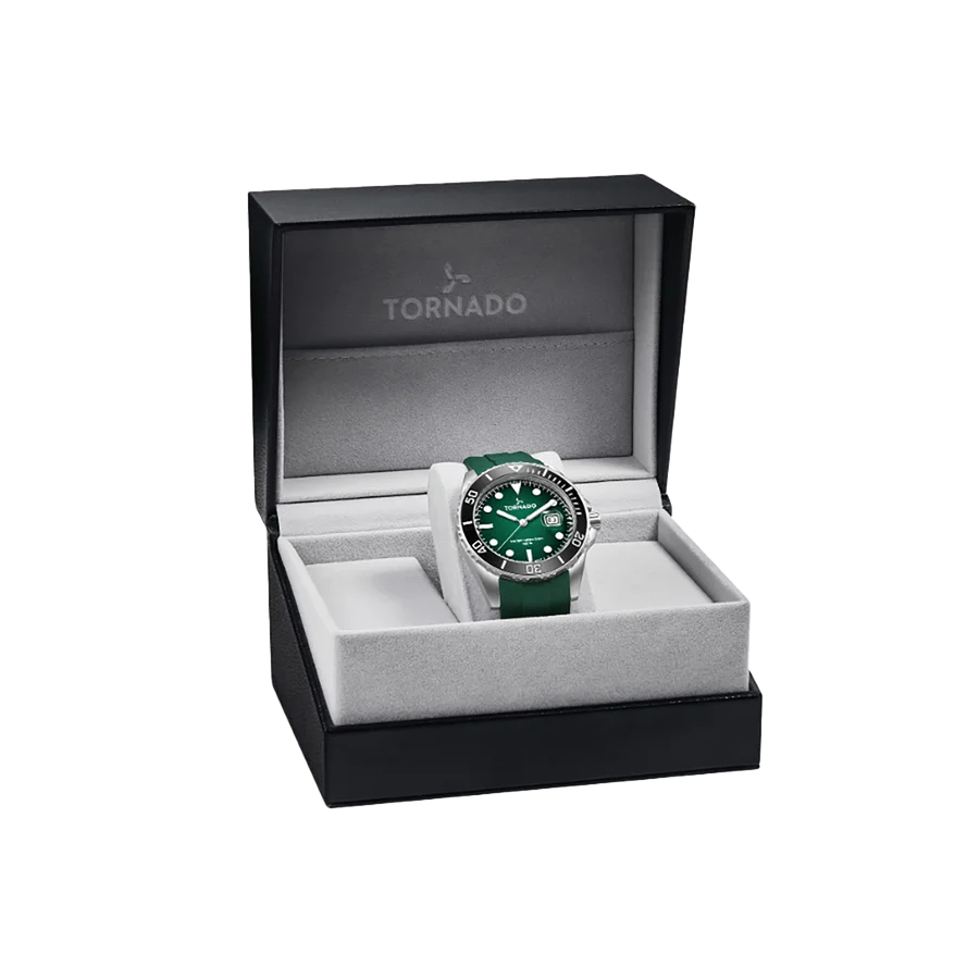 LUMINA Analog Silver Green