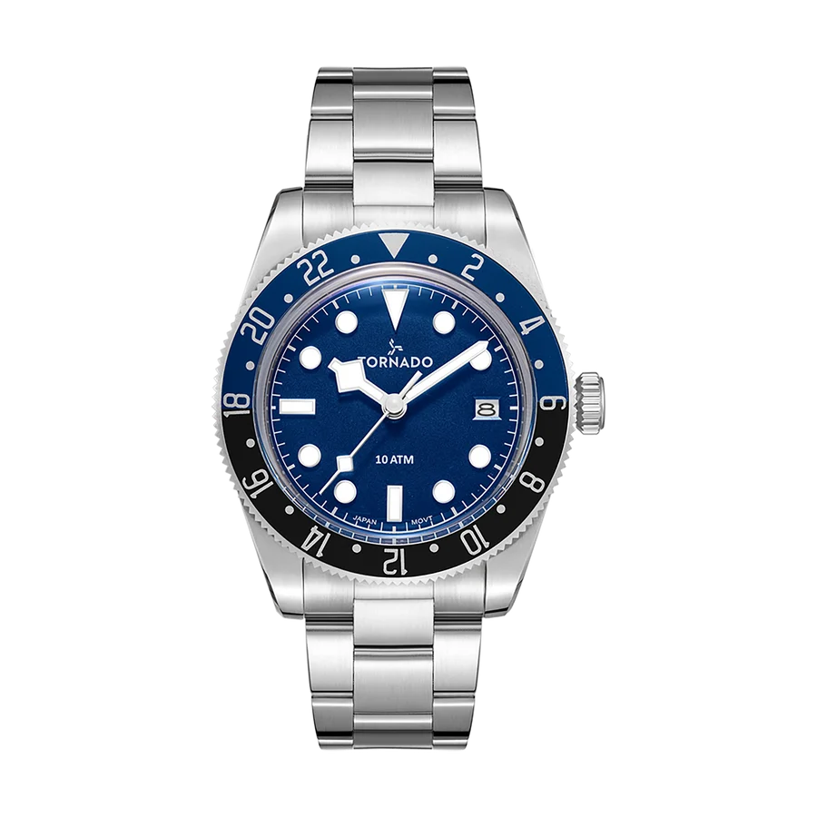 LUMINA DATE JUST Analog Blue