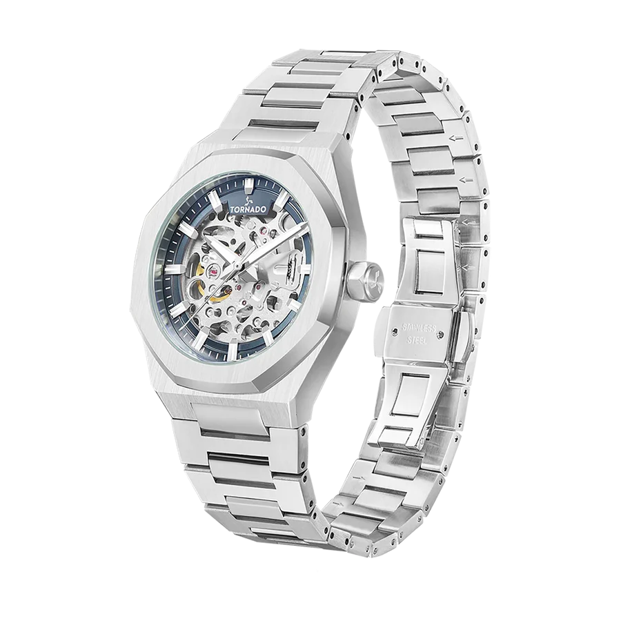 AUTONOVA Automatic Blue Silver