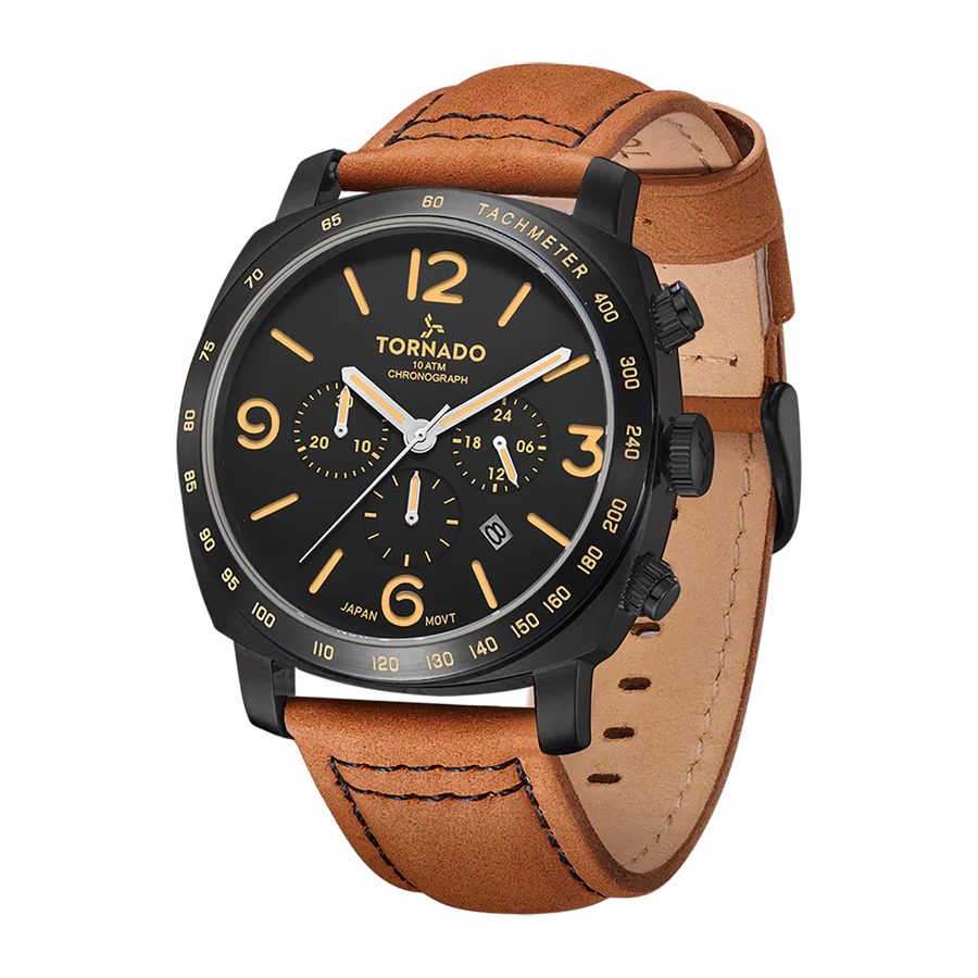 LUMINA CHRONOSPHERE Chronograph Brown Black