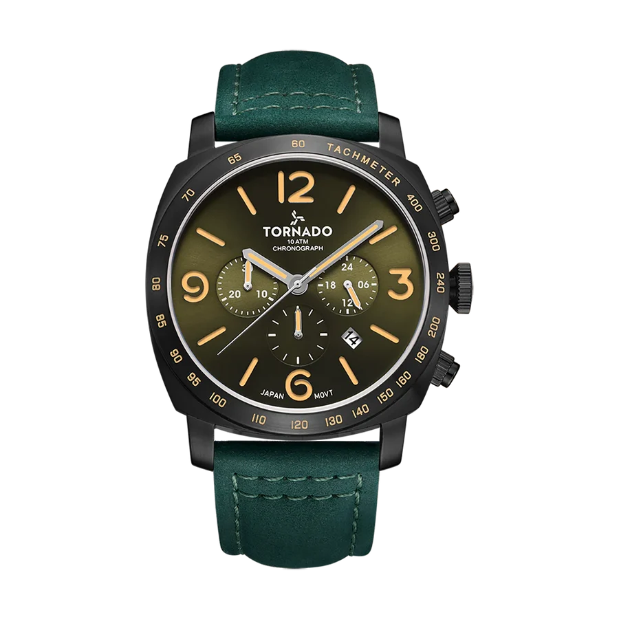 LUMINA CHRONOSPHERE Chronograph Green Black