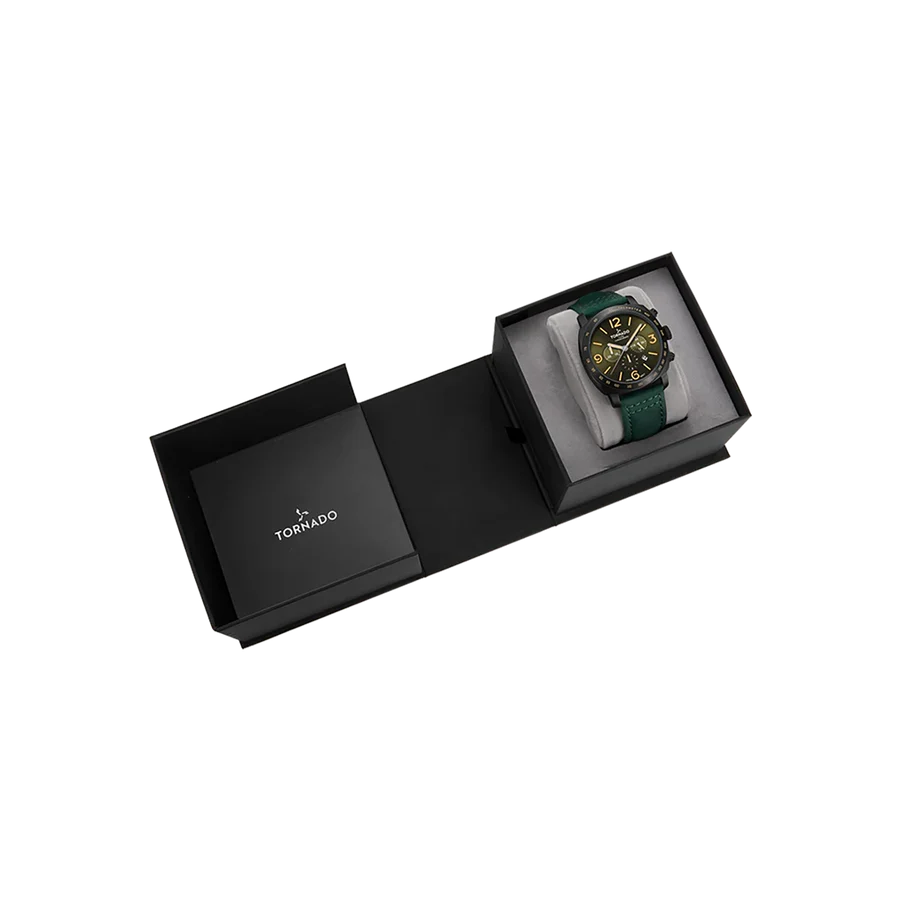 LUMINA CHRONOSPHERE Chronograph Green Black