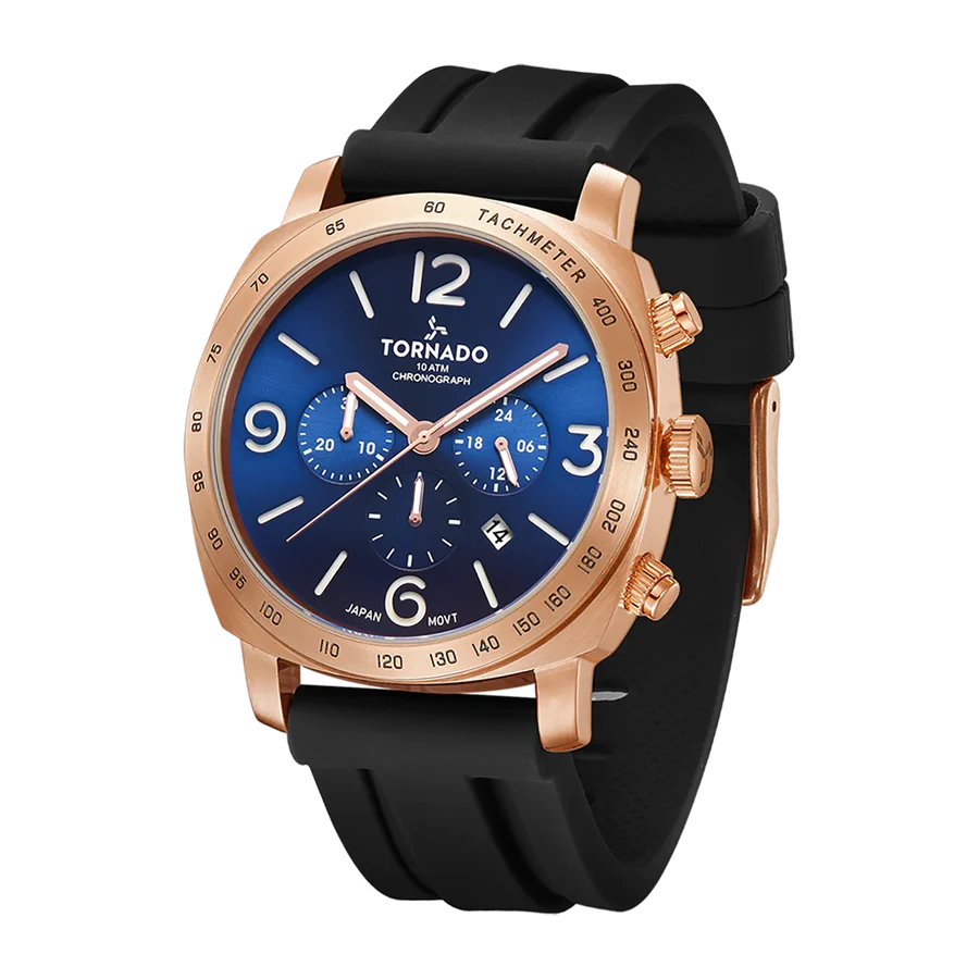 LUMINA CHRONOSPHERE Chronograph Rose Gold