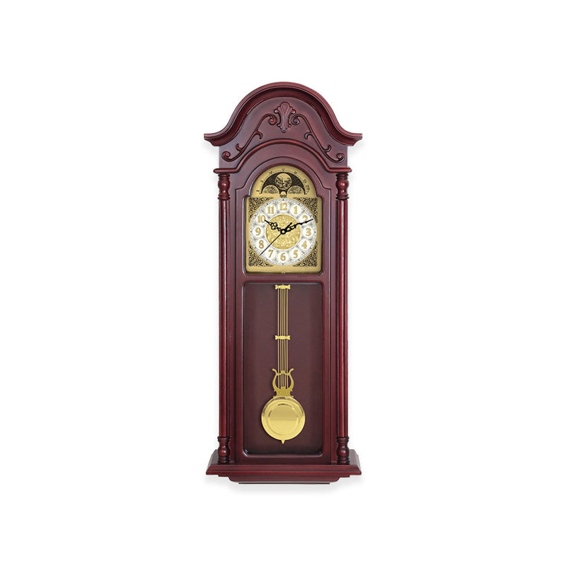 Grandfather Series Rhythmic Pendulum Clock – GF – 167 Rose Wood