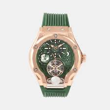 Britime - Men Automatic Green Dial Analog Silicone Watch 777-P31412