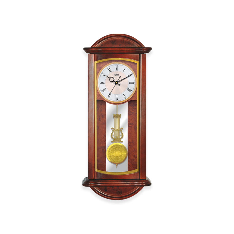 Grandfather Series Rhythmic Pendulum Clock – GF-8197 – Brown